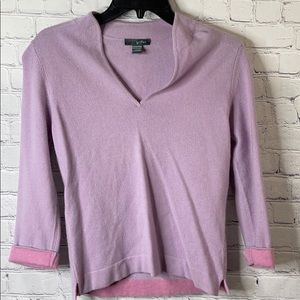 Griffen cashmere sweater sz small